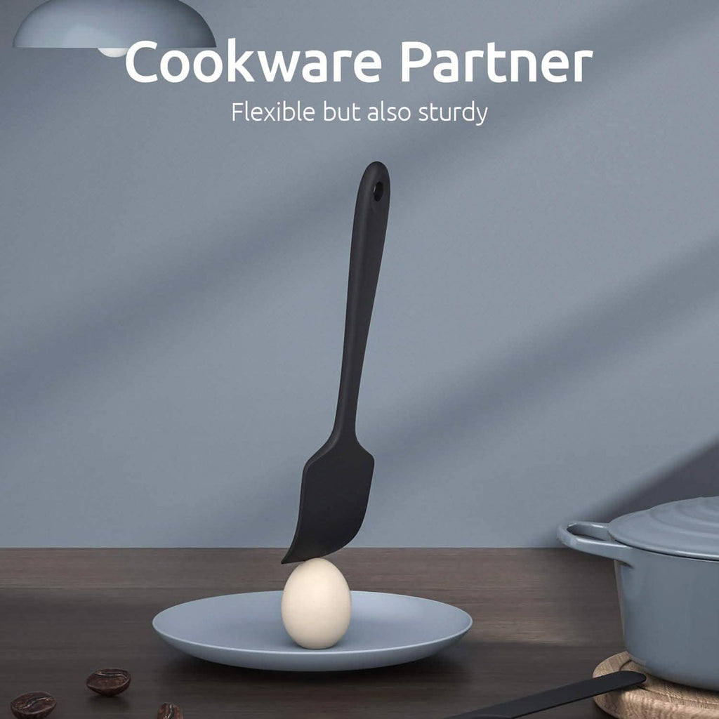 U-Taste Silicone Spatula Set with 480 Degrees Fahrenheit Heat Resistant