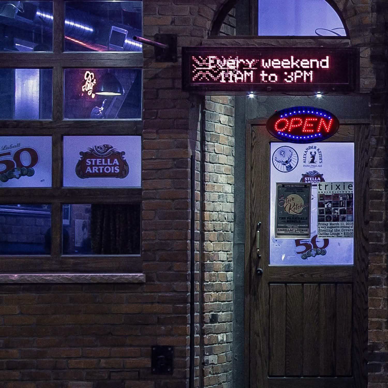 Ultra Bright LED Neon Open Sign
