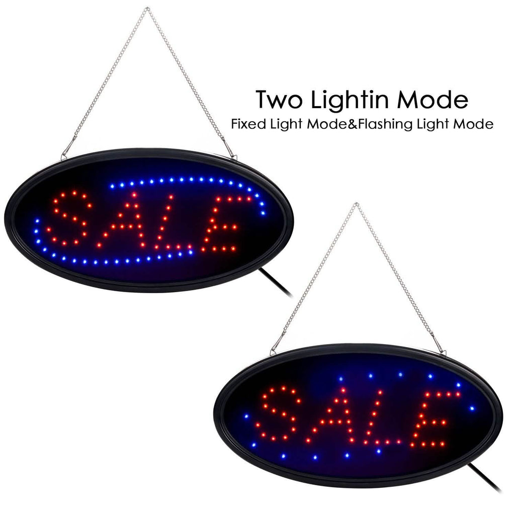 Ultra Bright Open Sign Neon LED Light Animated Motion Flash Business Ad Board