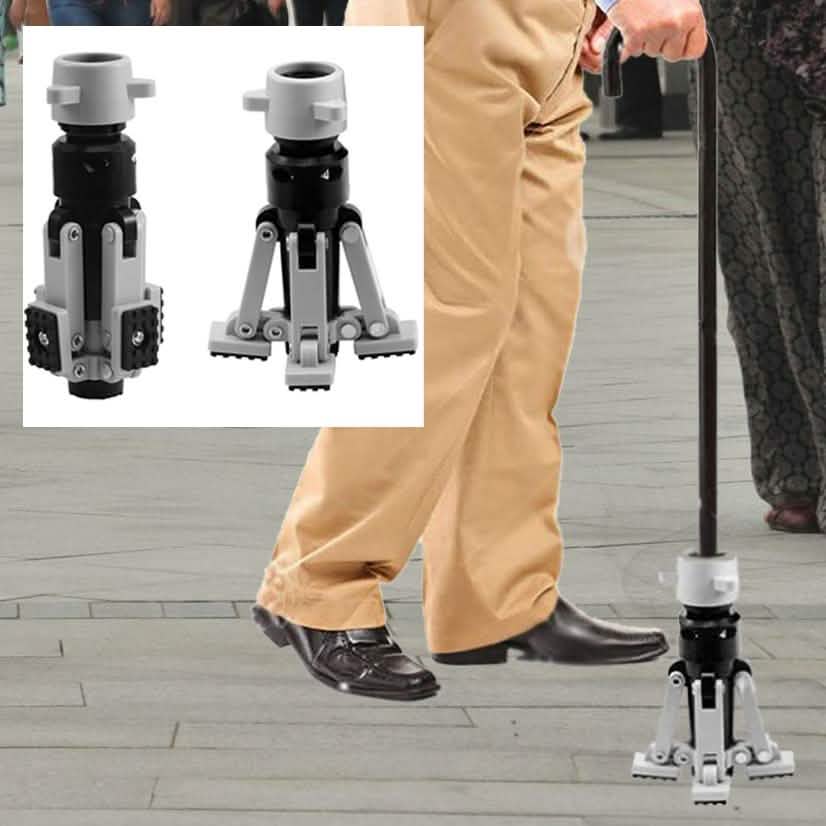 Ultra-Grip Walking Stick Buddy with Anti-Shock Springs