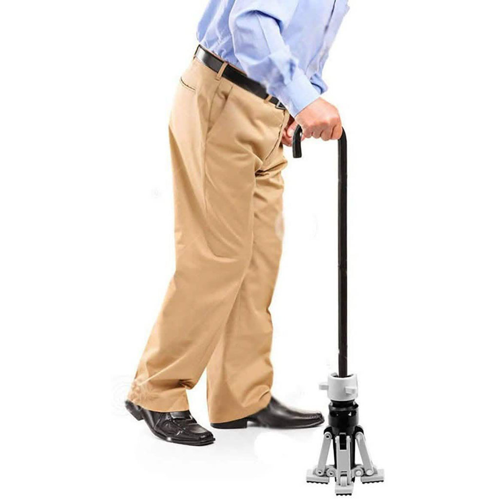 Ultra-Grip Walking Stick Buddy with Anti-Shock Springs