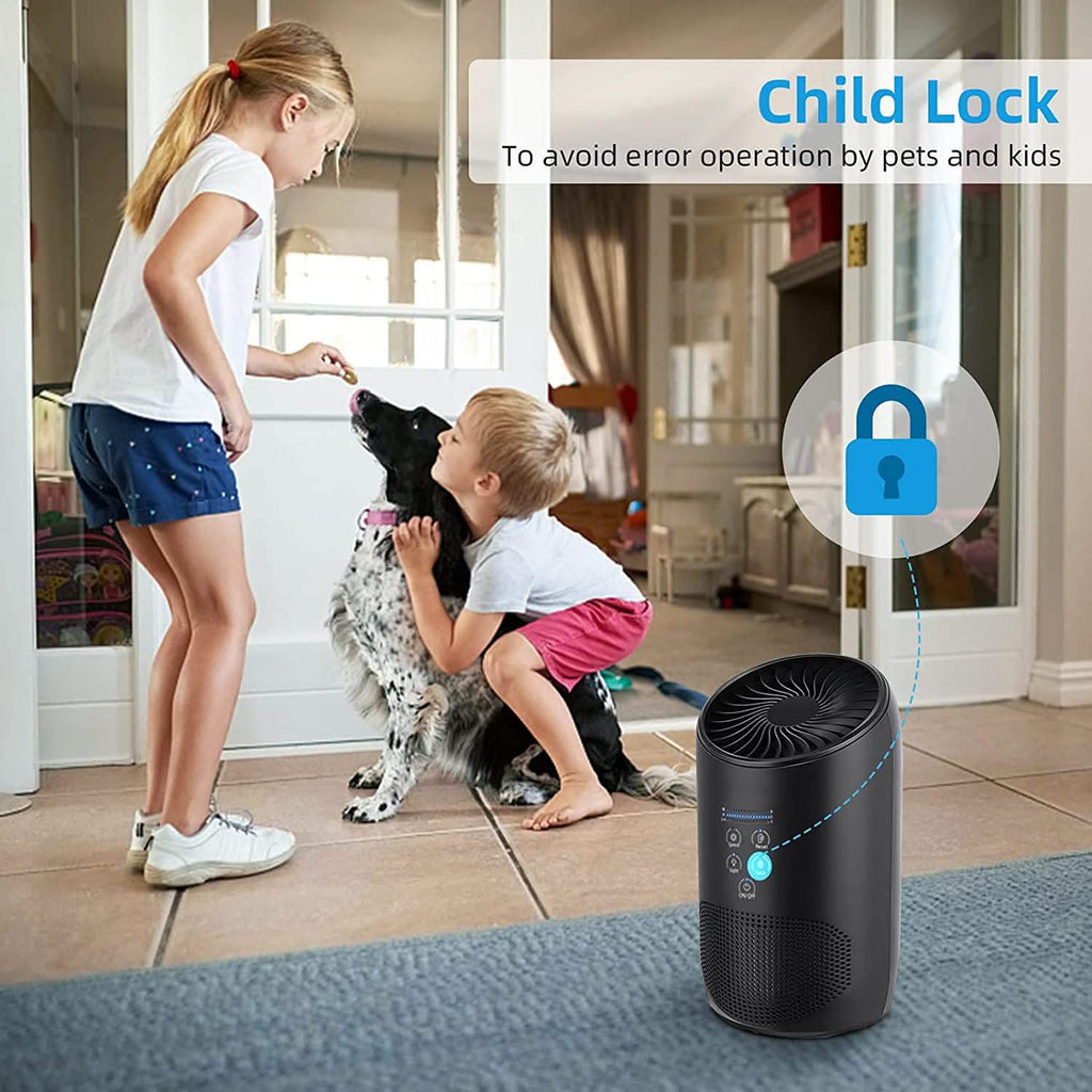 Ultra Quiet HEPA Air Purifier for Home Bedroom