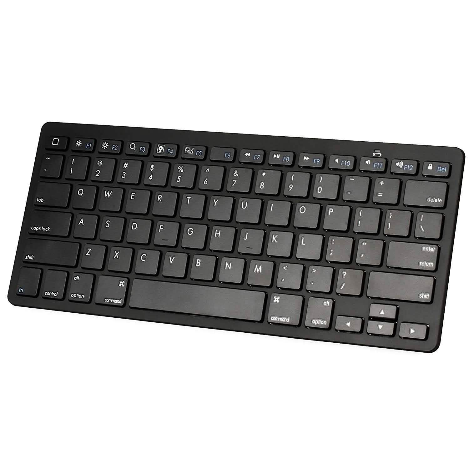 Ultra-Slim Bluetooth Keyboard - Assorted Colors