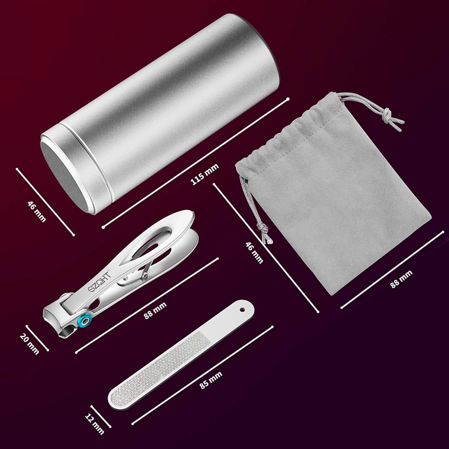 Ultra Wide Jaw Opening Nail Clippers Set
