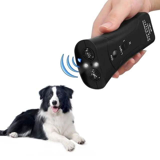 Ultrasonic Aggressive Animal Attacks Repeller Flashlight