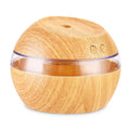 Ultrasonic Aroma Essential Oil Diffuser Wood Grain