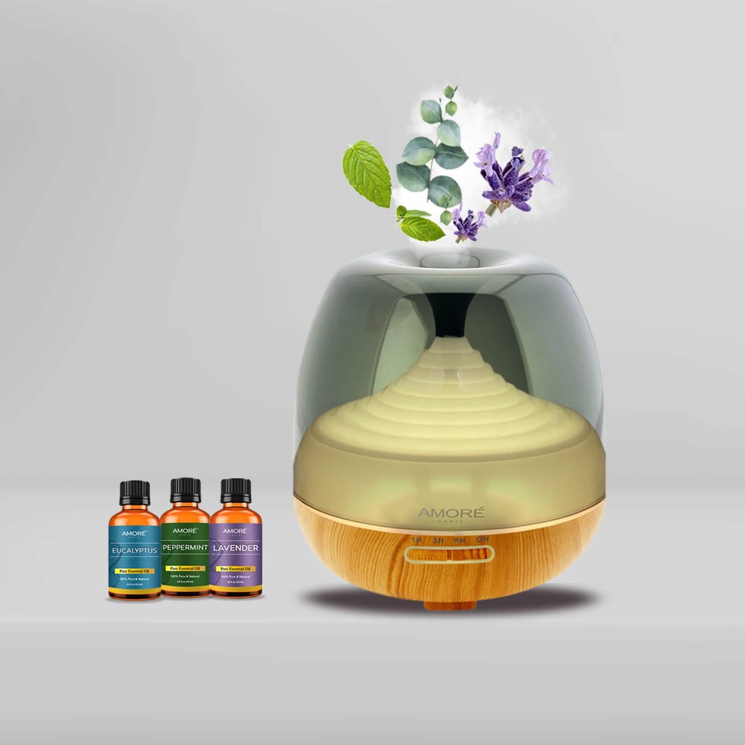 Ultrasonic Aromatherapy Cool Mist Humidifier Diffuser