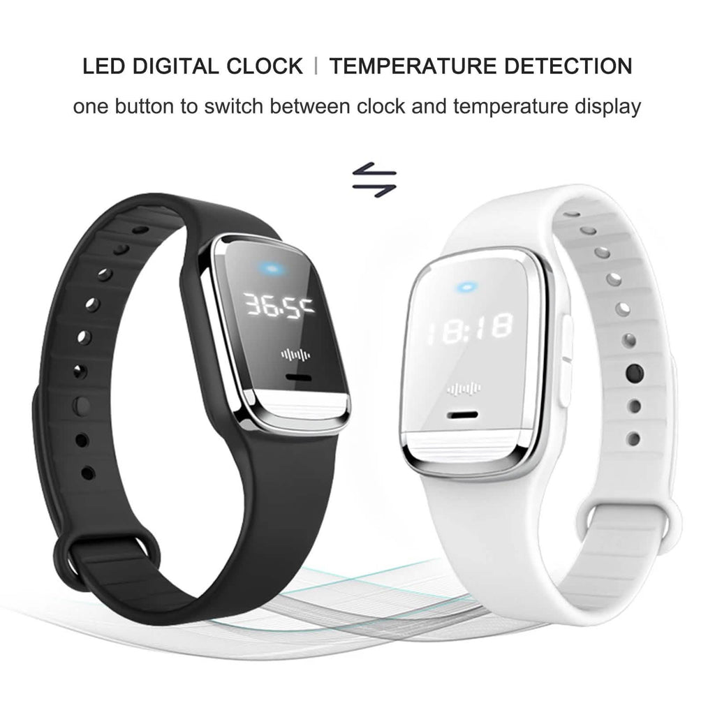 Ultrasonic Mosquito Repellent Watch
