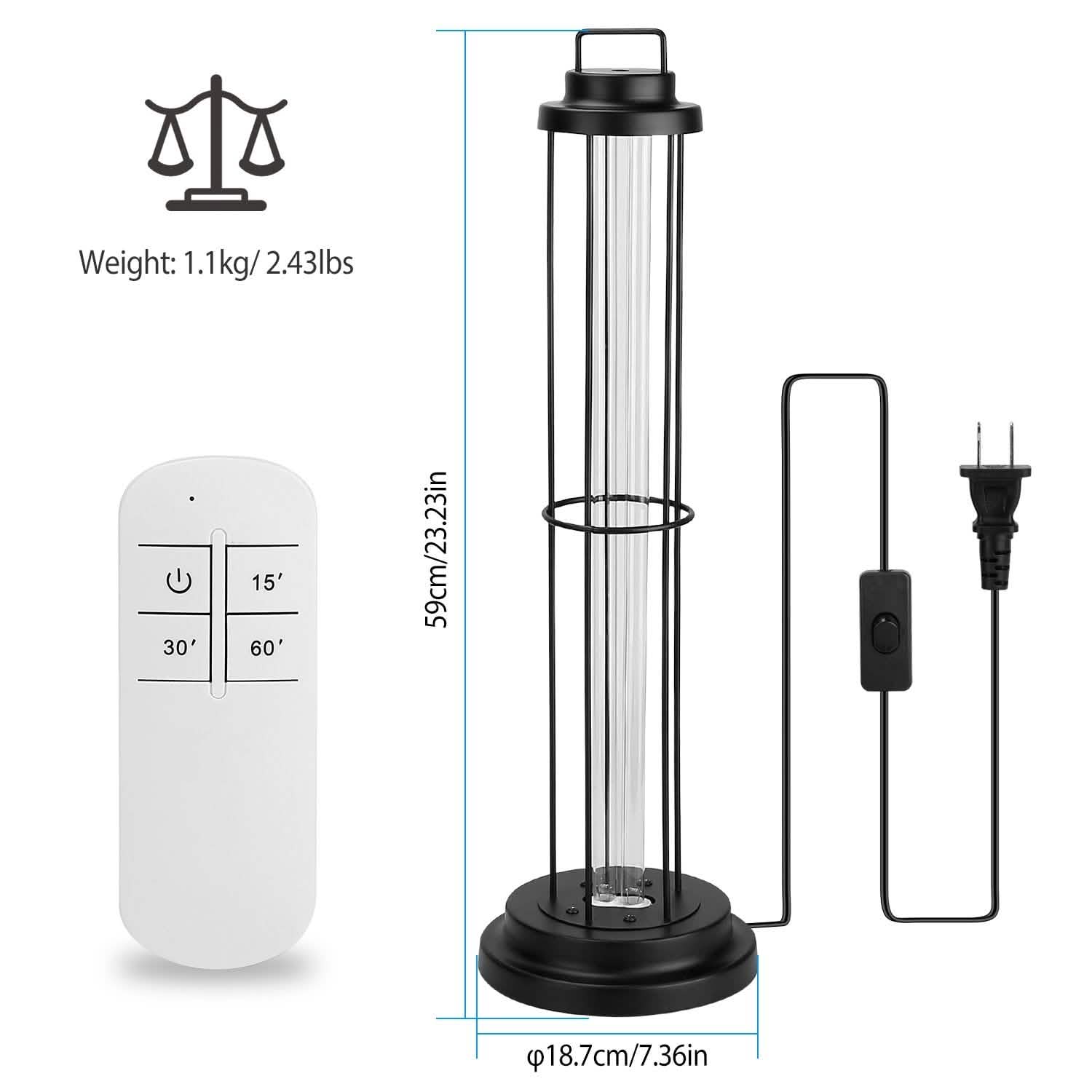 Ultraviolet Disinfection Sterilizer Tube Light