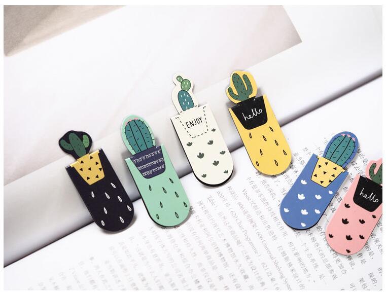 Unicorn Magnetic Bookmarks Books Marker Of Page Student Stationery School Office Supply Bookmarks for Book Lovers Magnet Book Markers Magnet Page Marker Clips For Students Teacher Supplies