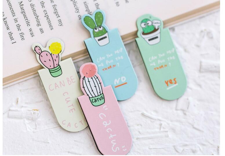 Unicorn Magnetic Bookmarks Books Marker Of Page Student Stationery School Office Supply Bookmarks for Book Lovers Magnet Book Markers Magnet Page Marker Clips For Students Teacher Supplies