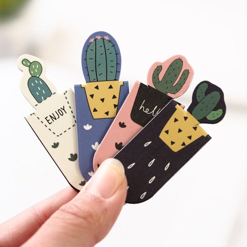 Unicorn Magnetic Bookmarks Books Marker Of Page Student Stationery School Office Supply Bookmarks for Book Lovers Magnet Book Markers Magnet Page Marker Clips For Students Teacher Supplies