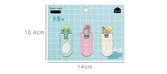 Unicorn Magnetic Bookmarks Books Marker Of Page Student Stationery School Office Supply Bookmarks for Book Lovers Magnet Book Markers Magnet Page Marker Clips For Students Teacher Supplies
