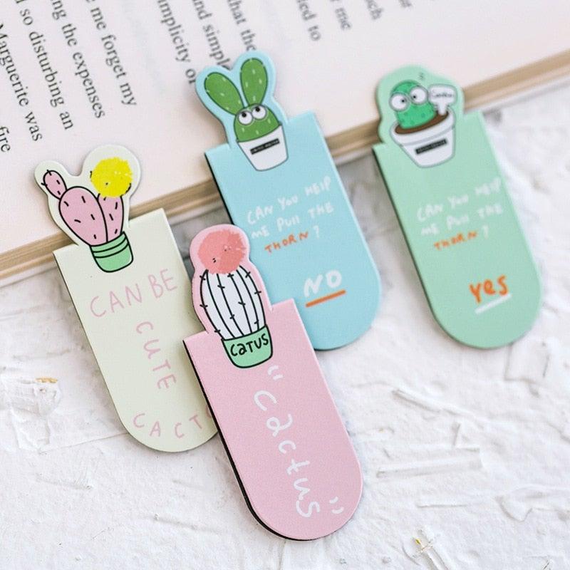 Unicorn Magnetic Bookmarks Books Marker Of Page Student Stationery School Office Supply Bookmarks for Book Lovers Magnet Book Markers Magnet Page Marker Clips For Students Teacher Supplies