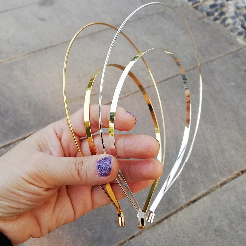 Unique 3 Layer Headband Wedding Bridal Hair Accessories Gold Tiara Crown Jewelry for Women Hair band Metal Headpiece Gorgeous Hair Accessories For Women