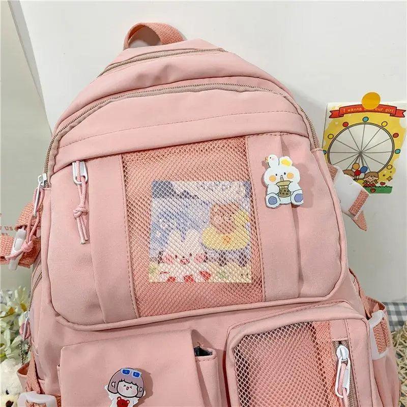 Unique Design Large Capacity With Multi-pocket Backpack For Women And Girls Waterproof College/School/Treval Bags