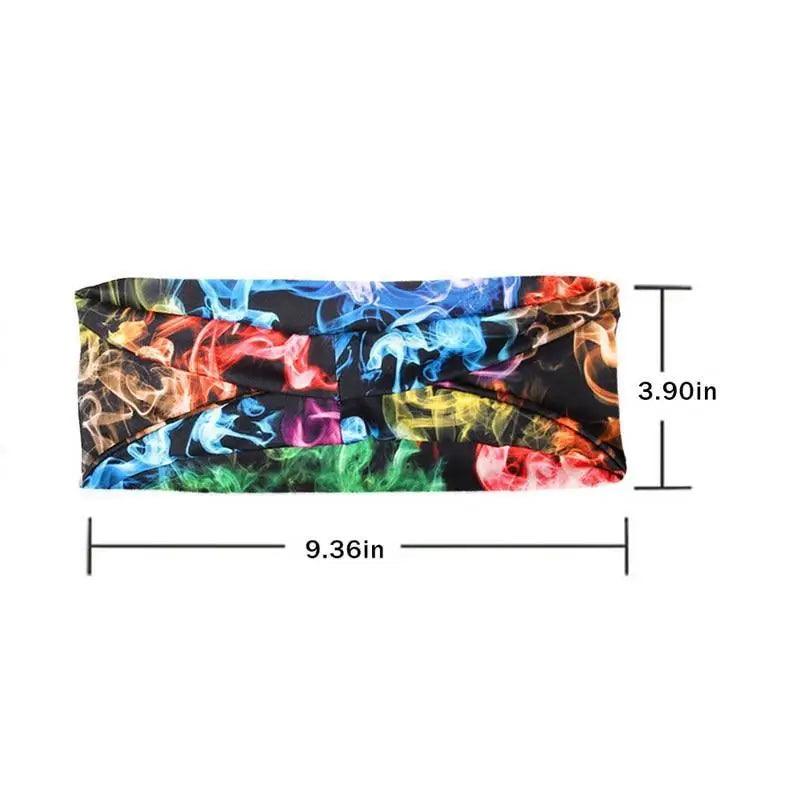 Unique Design Women's Summer Hair Bands Print Headband Stylish Cross Turban Bandanas Hair Accessories Headwrap Headwear Gift