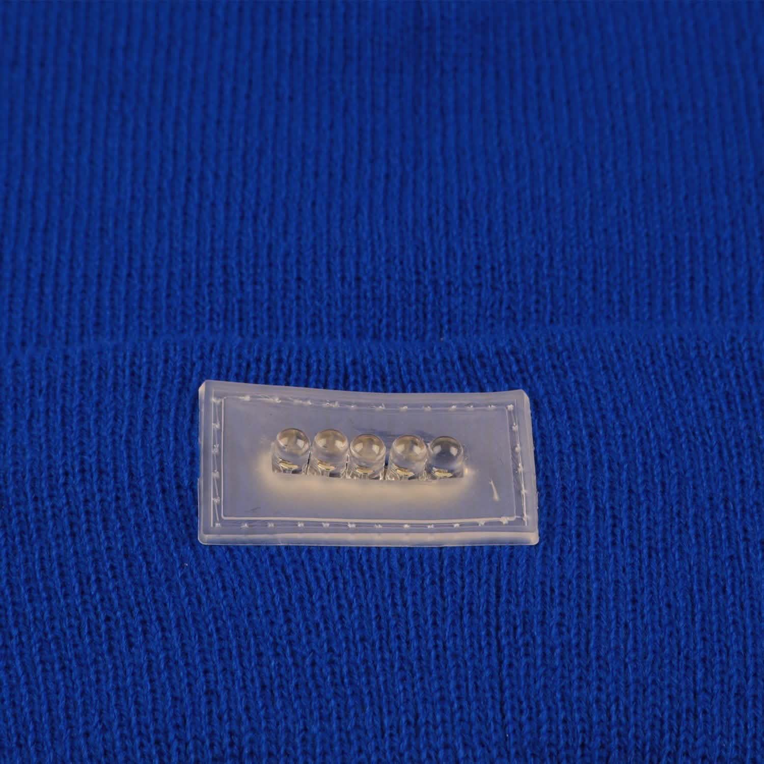 Unisex 5 LED Knitted Beanie Winter Warm Hat