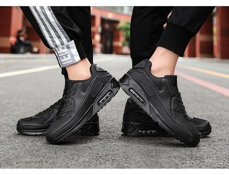 Unisex Air Cushion Sneakers Men's Colorful Casual  Fashion Jogging Sneakers Outdoor Sports Sneakers Lace Up Unisex Walk Women's Air Athletic Running Sneakers