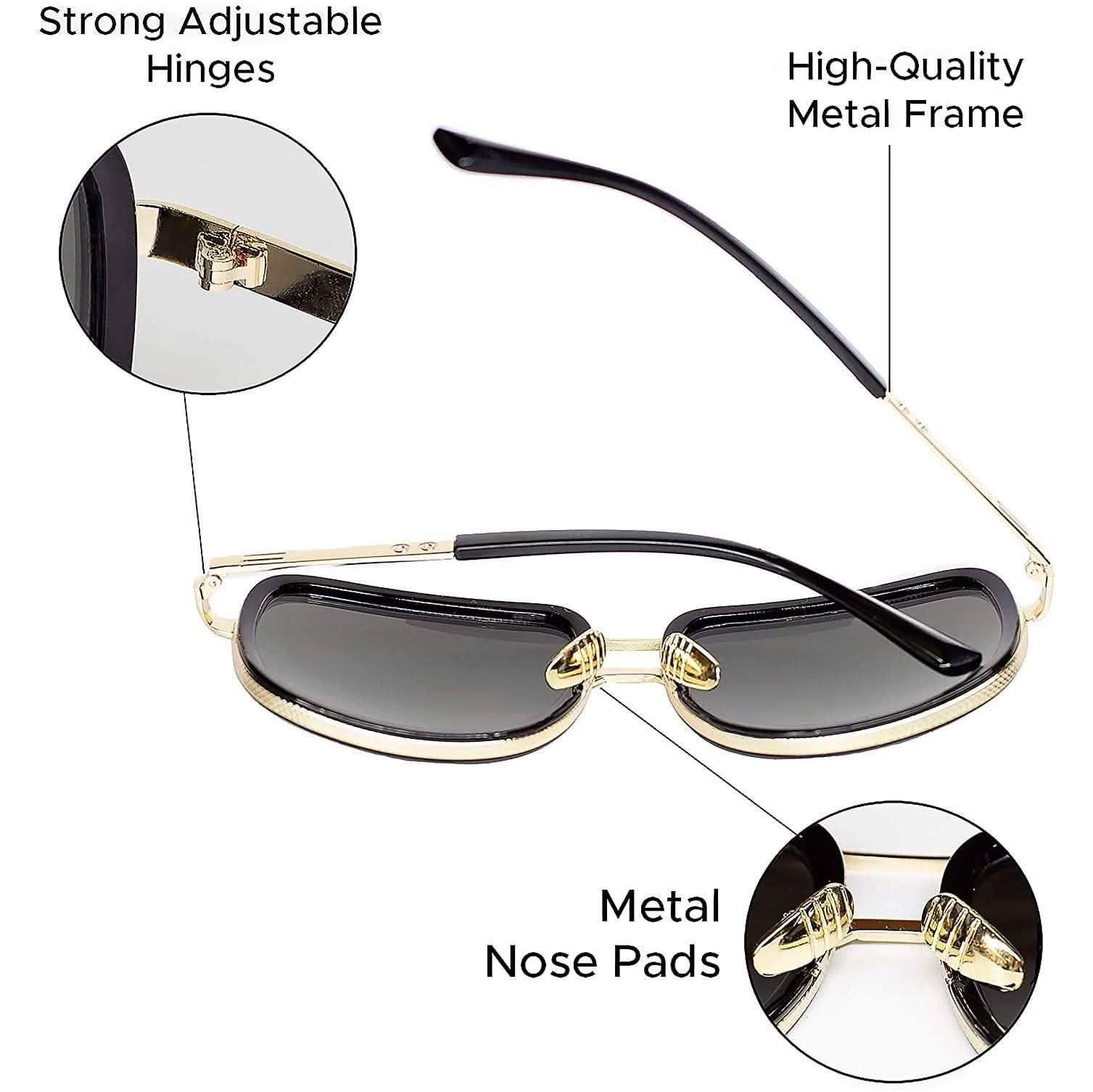 Unisex Big Frame HD Sunglasses