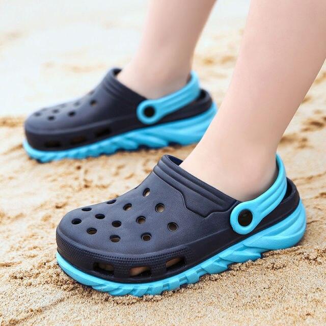 Unisex Childrens Sandals Breathable Shoes For Boys And Girls Cool Shoes Toddlers Clogs Child Summer Slides Slippers Indoor Outdoor Beach Pool Shower Colorful Sandals