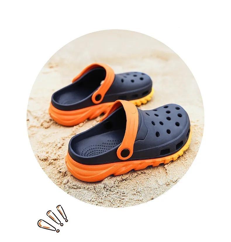 Unisex Childrens Sandals Breathable Shoes For Boys And Girls Cool Shoes Toddlers Clogs Child Summer Slides Slippers Indoor Outdoor Beach Pool Shower Colorful Sandals