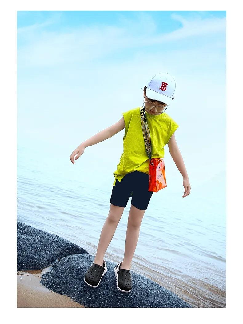 Unisex Childrens Sandals Breathable Shoes For Boys And Girls Cool Shoes Toddlers Clogs Child Summer Slides Slippers Indoor Outdoor Beach Pool Shower Colorful Sandals