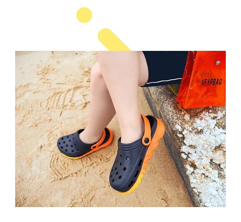 Unisex Childrens Sandals Breathable Shoes For Boys And Girls Cool Shoes Toddlers Clogs Child Summer Slides Slippers Indoor Outdoor Beach Pool Shower Colorful Sandals