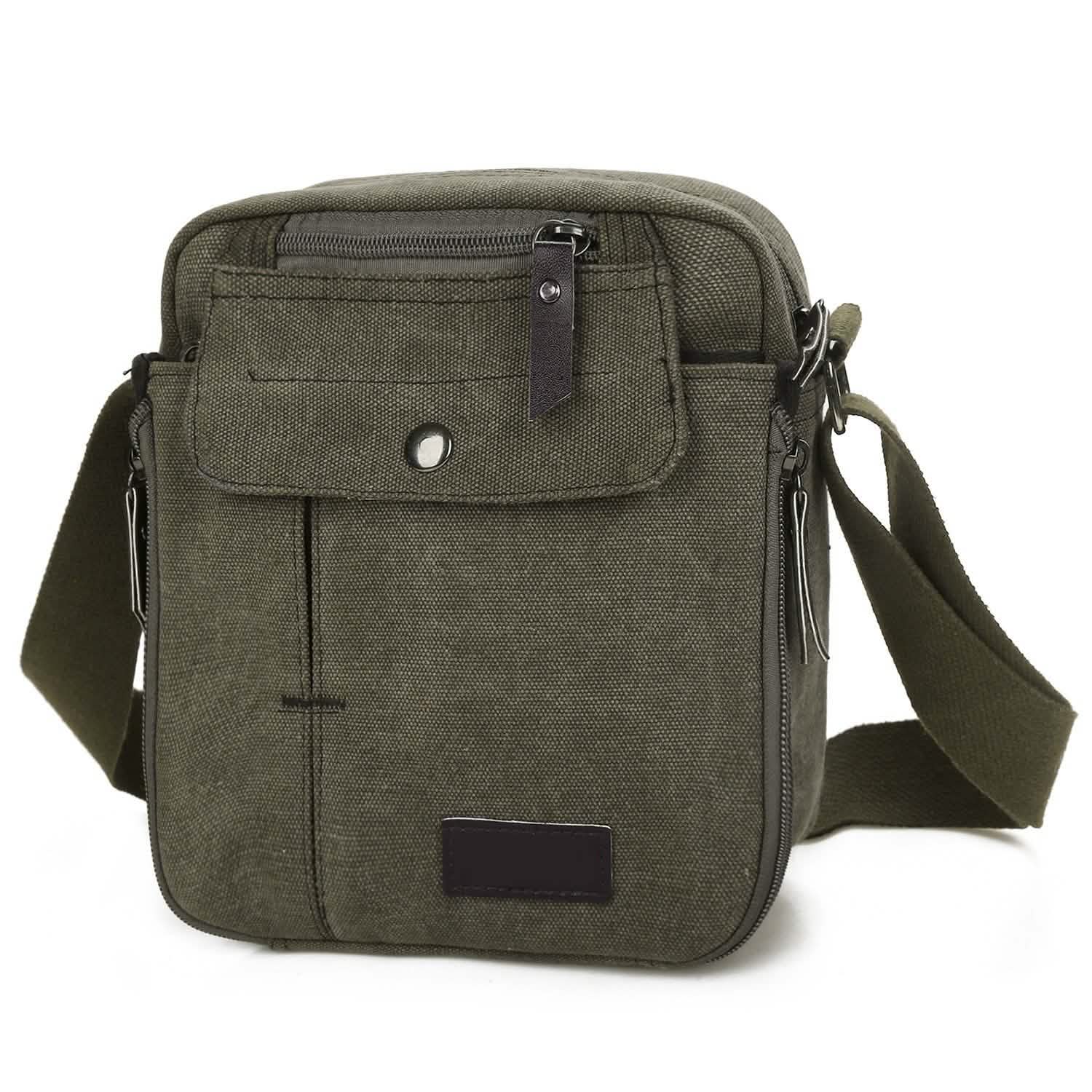 Unisex Crossbody Bags Canvas