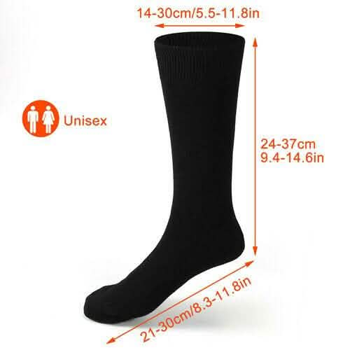 Unisex Electric Heated Socks - Rechargeable