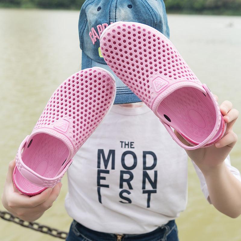 Unisex Fashion Beach Sandals Thick Sole Slipper Waterproof Anti-Slip Sandals Flip Flops Summer Breathable Mesh Sandals Beach Footwear Anti-Slip Slippers Quick Drying Sandals