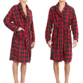 Unisex Fleece Robe with Pockets - Assorted Colors