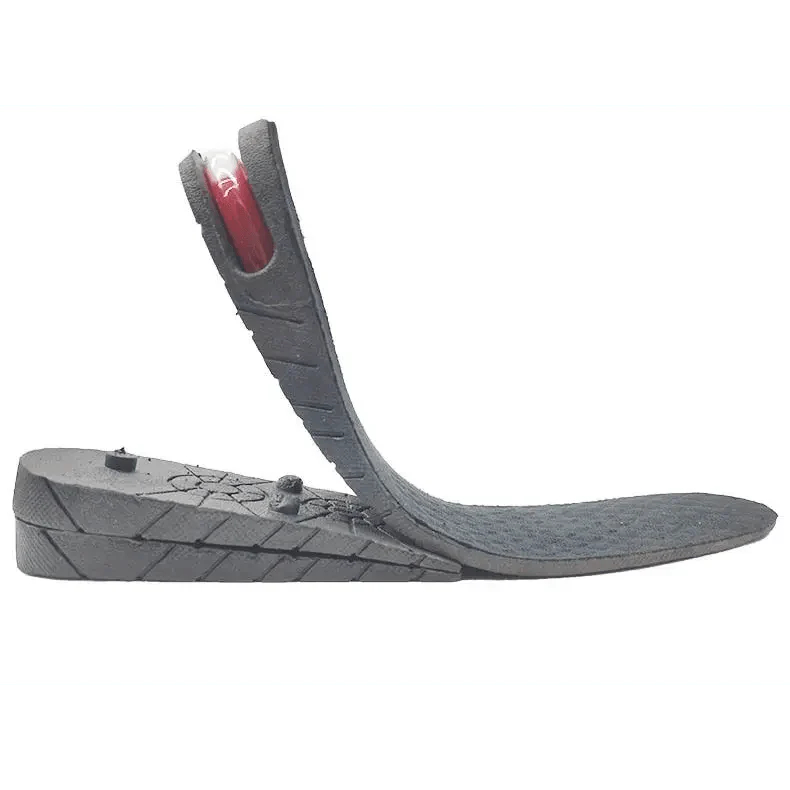 Unisex Height Increase Air Cushion 3-9cm Height Adjustable Cut Shoe Heel Insert Makes You Taller Foot Shoes Support