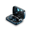 Unisex Lightweight Wireless Headphones Bluetooth 5.1 Headphones Waterproof Sport Earphone Headset Bluetooth Earpiece Sports Headphones Wireless Wearable Music Player Sweatproof Workout Portable Headphones LED Smart Screen Display Design