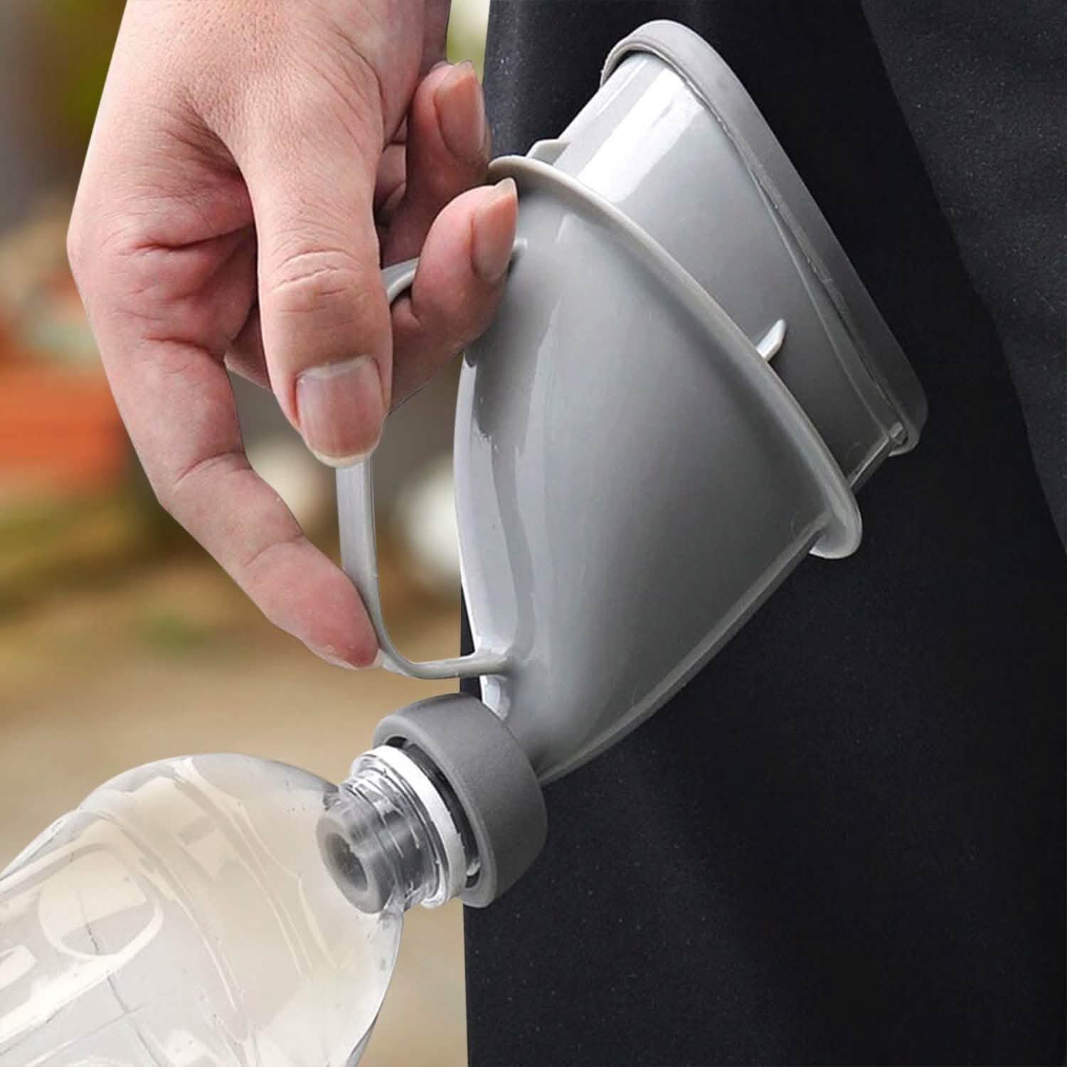 Unisex Potty Pee Funnel Adult Emergency Urinal Device