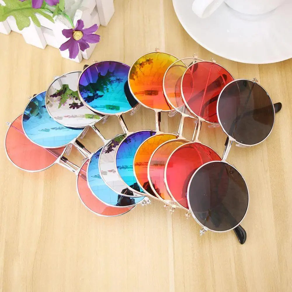 Unisex Retro Fashion Round Frame Polarized Sunglasses For Women And Men Unique Design Excellent Sun Glasses For Summer