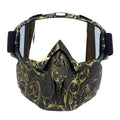 Unisex Snowboard Glasses Snowmobile Skiing Goggles For Men Women Windproof Sunglasses With Detachable Mask