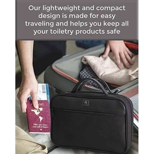 Unisex Waterproof, Foldable Travel Toiletry Bag