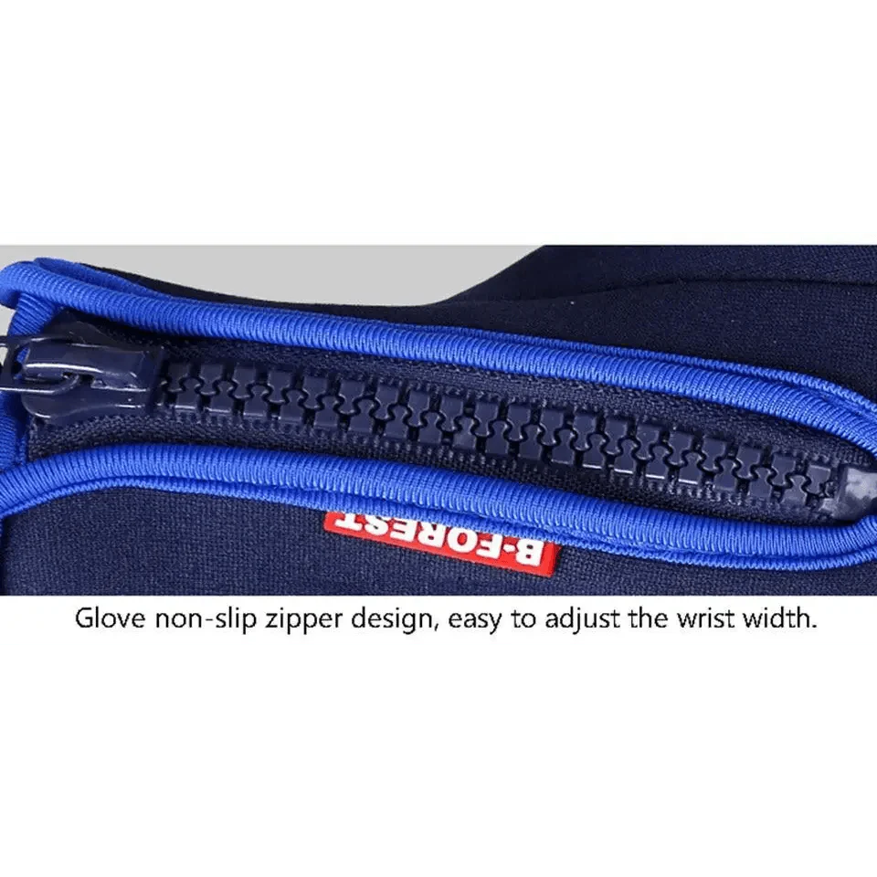 Unisex Winter Blue Touch Screen Gloves Windproof Men And Women Ski Touchscreen Texting Gloves Autumn Warm And Soft Anti Slip Gloves For Cold Weathers