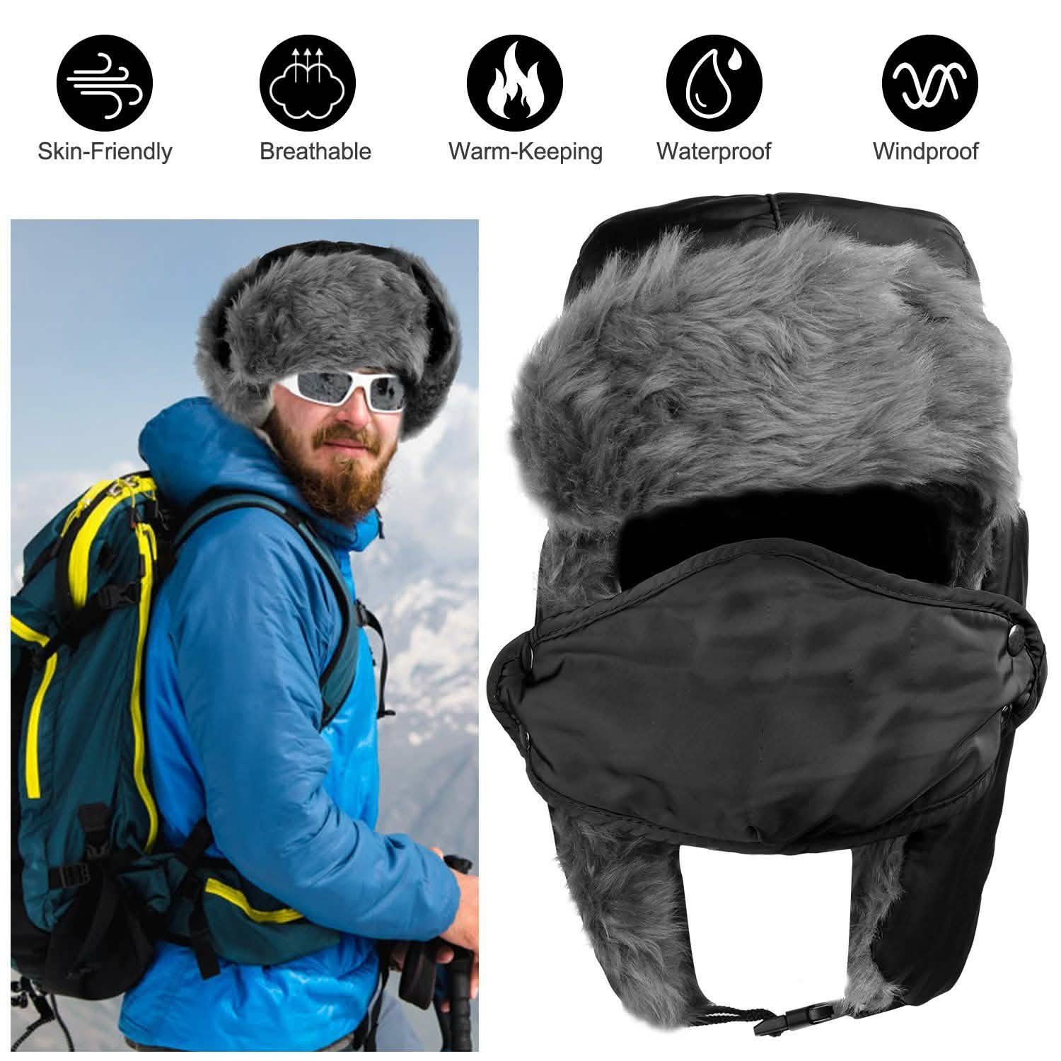 Unisex Winter Trooper Trapper Hat
