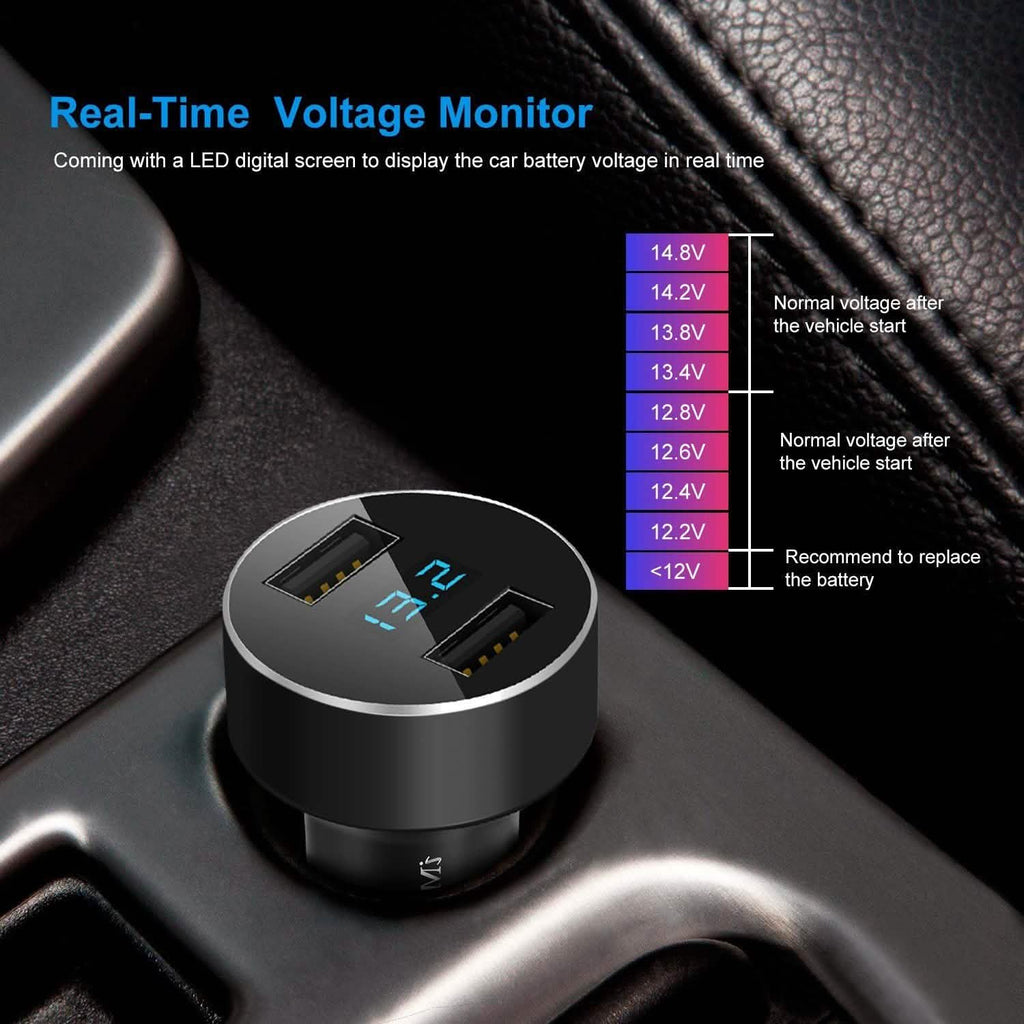 Universal 15W/3.1A Dual USB Car Charger