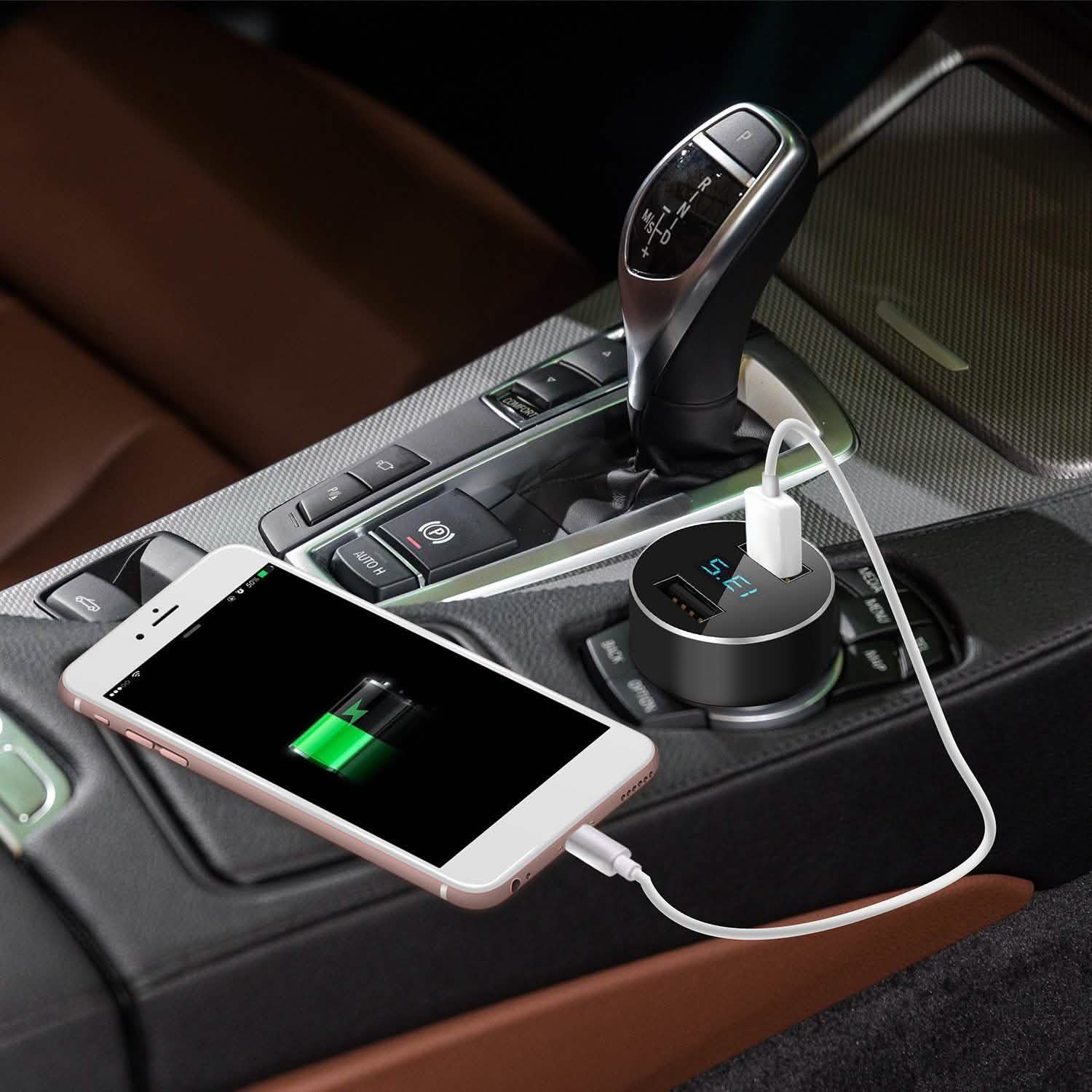 Universal 15W/3.1A Dual USB Car Charger