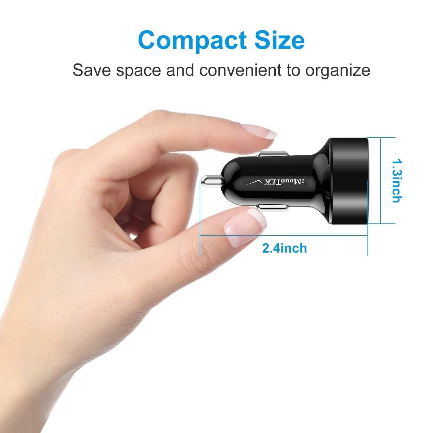 Universal 15W/3.1A Dual USB Car Charger