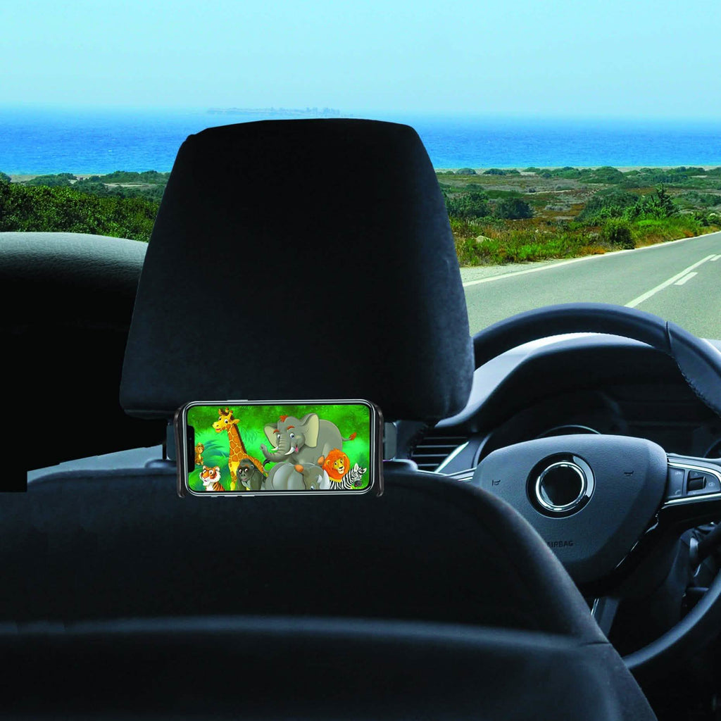 Universal Adjustable Headrest Mount for Tablets & Smartphones