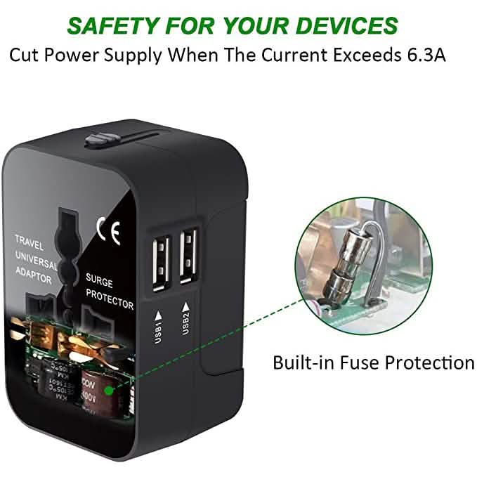 Universal All in One Worldwide Travel Adapter