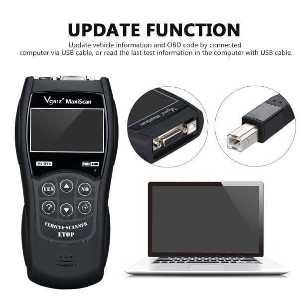Universal Car Fault Reader Code Scanner Diagnostic Tool OBD 2 SCAN Reset Tool