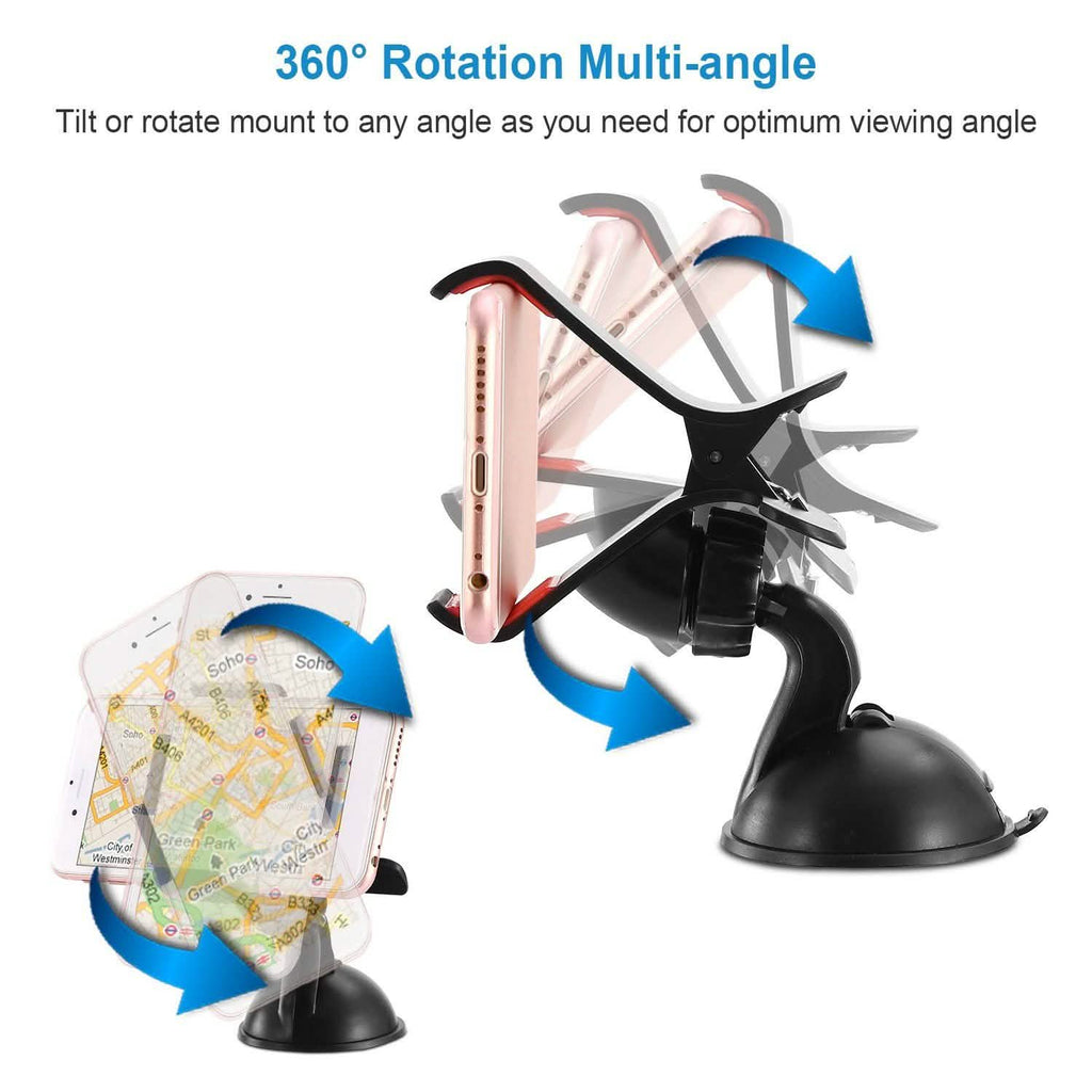 Universal Car Phone Holder 360° Rotation