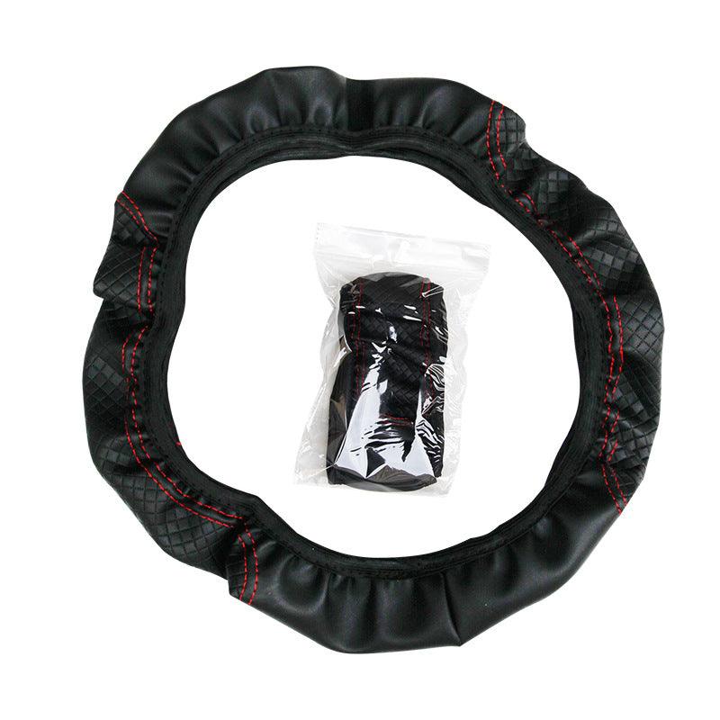 Universal Car Steering Wheel Cover Skid Proof Auto Car Steering Wheel Cover Auto Steering- Wheel Cover Microfiber Leather Viscose Breathable Anti-Slip Anti-Slip Embossing Leather Car-styling Car Accessories