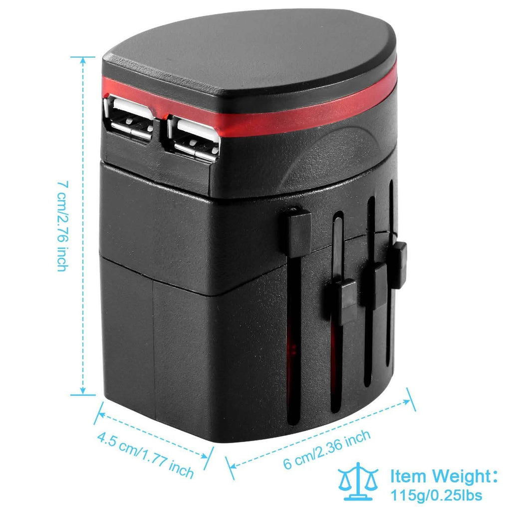 Universal Travel Power Adapter All in One Wall Charger