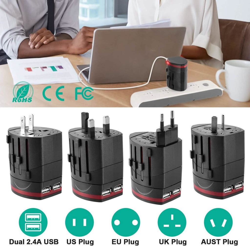 Universal Travel Power Adapter All in One Wall Charger